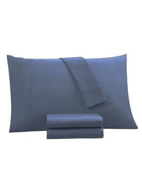 Jet10184 Kensingston Garden Valencia Navy Solid 1000 Thread Count Queen Sheet Set Jet10184 Kensingston Garden Valencia Navy Solid 1000 Thread Count Queen Sheet Set