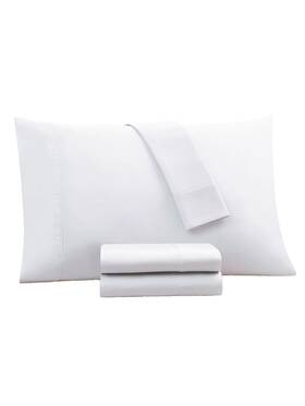 Jet10192 Kensingston Garden Valencia White 1000 Thread Count California King Sheet Set