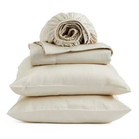 Kg Linens 819099024732 100% Organic Cotton Sheet Set 300 Thread Count - Bedding Sheets And Pillowcas Kg Linens 819099024732 100% Organic Cotton Sheet Set 300 Thread Count - Bedding Sheets And Pillowcas