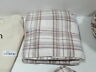 Kgssbu-p Stone Beam Rustic Plaid Flannel Sheet Set Queen Ivory And