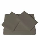 Kh800tced4pssquwh Tribeca Living Tc Egyptian Cotton Sateen Deep Pocket Sheet Steel
