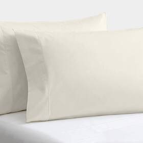 Ki-400tc-plw-qn Ki Linen Iv Queen Cotton Pillowcases Set - 400 Thread Count 100% Envelope Closur