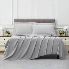 1494668 Kirkland Signature 680 Thread Count 6-piece Full Size. Alloy Gray. New Sealed 1494668 Kirkland Signature 680 Thread Count 6-piece Full Size. Alloy Gray. New Sealed