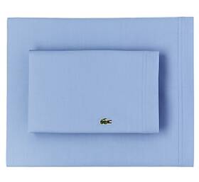15831238rh Lacoste Allure Blue Queen Percale 220 Thread Count 100% Cotton Sheet Set