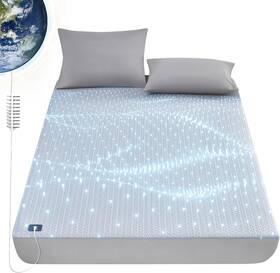 Wk01 Lagraty Lftagraty Grounding Sheets King Size 5% Sliver Fiber Fitted Connected Eart