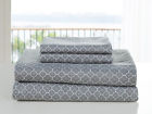 Lala Bash Quatrefoil Gray Kids Teens Neutral Six Piece Full Lala Bash Quatrefoil Gray Kids Teens Neutral Six Piece Full
