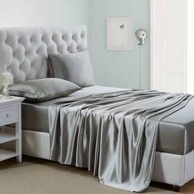 Lanest Housing 613464543541 Silk Satin Sheets Full Size Bed Sheet Set With Deep Pockets Cooling Sof Lanest Housing 613464543541 Silk Satin Sheets Full Size Bed Sheet Set With Deep Pockets Cooling Sof