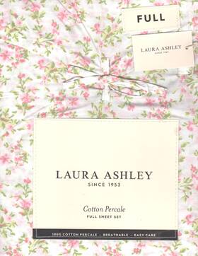Laura Ashley 199165072288 Full Sheet Set Dianes Ditsy Pink Floral 4pc Cottage Farmhouse Chic Laura Ashley 199165072288 Full Sheet Set Dianes Ditsy Pink Floral 4pc Cottage Farmhouse Chic
