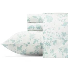 53431191 Laura Ashley Cotton Garden Palace 300 Thread Count Sheet Set King Pastel Blue 53431191 Laura Ashley Cotton Garden Palace 300 Thread Count Sheet Set King Pastel Blue
