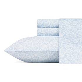 77439629 Laura Ashley Full 300 Thread Count Printed Pattern Cotton Sheet Set Blue - 77439629 Laura Ashley Full 300 Thread Count Printed Pattern Cotton Sheet Set Blue -