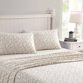 Laura Ashley 883893106567 Flannel Sheets Full Size Anti-pilling And Wrinkle Resistant New