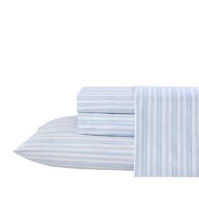 Laura Ashley 883893730649 Home - King Sheets Soft Sateen Cotton Bedding Set Sleek Smooth And Breatha
