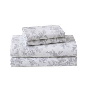 Laura Ashley 883893836938 - Full Sheets Cotton Flannel Bedding Set Brushed For Extra Sof