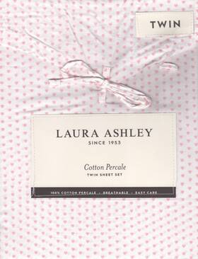 Tici070 Laura Ashley 883893942912 La Twin Sheet Set Heart To Bessie Pink 3pc Scallop Queen Blue 4p Tici070 Laura Ashley 883893942912 La Twin Sheet Set Heart To Bessie Pink 3pc Scallop Queen Blue 4p