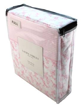 Laura Ashley 883893976931 Nwt Full Size Pretty Toss Pink Floral 4 Pc Cotton Percale Sheet Set Laura Ashley 883893976931 Nwt Full Size Pretty Toss Pink Floral 4 Pc Cotton Percale Sheet Set