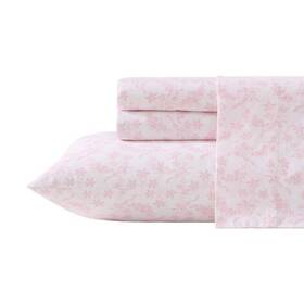 94904837 Laura Ashley Queen Antoinette Flannel Sheet Set Pink 94904837 Laura Ashley Queen Antoinette Flannel Sheet Set Pink
