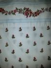 Laura Ashley Lidia Pink Roses On White Cotton Floral Twin