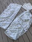 Laura Ashley Priory Twin Sheet Set Blue Yellow Floral