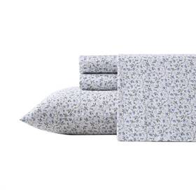 Ushsa01235899 Laura Ashley Bramble Vine 4-piece Green Cotton Queen Sheet Set Ushsa01235899 Laura Ashley Bramble Vine 4-piece Green Cotton Queen Sheet Set