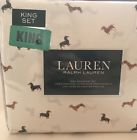 Lauren Ralph Dachshund King Xtra Deep Sheet Set With Pillowcases