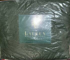 Lauren Ralph 028828038715 One Hunter Green King Size Fitted Sheet Nip Sealed 14 Inch Deep Pocket