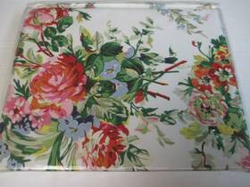 Lauren Ralph 028828058256 New Belle Harbor White Red Floral Fitted Sheet - Twin