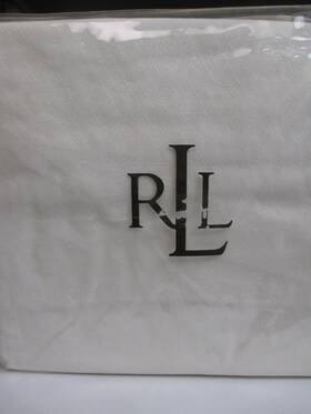 Lauren Ralph 028828161055 Rare New Whitehall Tonal Cream Fitted Sheet - King Lauren Ralph 028828161055 Rare New Whitehall Tonal Cream Fitted Sheet - King