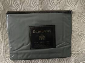 Lauren Ralph 028828164087 - Polo Moss Light Green Queen Flat Sheet New Vintage Lauren Ralph 028828164087 - Polo Moss Light Green Queen Flat Sheet New Vintage