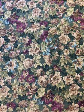 Lauren Ralph 028828773296 Inch Edgefield Floral Queen Flat Sheet Excellent Condition Italy Usa