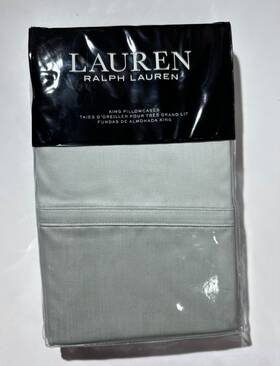 Lauren Ralph 600797374002 475tc Spencer Solid Sateen King Pillowcases Sage Green 85 Lauren Ralph 600797374002 475tc Spencer Solid Sateen King Pillowcases Sage Green 85