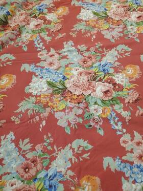 Lauren Ralph 631/399 Vtg Beach House Fushia Twin Duvet 2 Sheets/fabric Read Lauren Ralph 631/399 Vtg Beach House Fushia Twin Duvet 2 Sheets/fabric Read