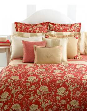 Lauren Ralph 886087003369 Home Villa Camelia Full/double/matrimonial Bedskirt Dust Ruffle