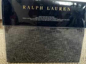 Lauren Ralph 886087375039 Nip Journeys End Navy Queen Extra Deep Fitted Sheet Lauren Ralph 886087375039 Nip Journeys End Navy Queen Extra Deep Fitted Sheet