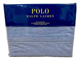 Lauren Ralph 886087398571 Polo Lt Blue Chambray Cotton 4 Piece Full Sheets Set New Bedding Lauren Ralph 886087398571 Polo Lt Blue Chambray Cotton 4 Piece Full Sheets Set New Bedding