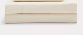 Lauren Ralph 886087430820 Sloane Anti-microbial 2-pc. Sheet Set Queen 170 Ivory 100% Cotton Lauren Ralph 886087430820 Sloane Anti-microbial 2-pc. Sheet Set Queen 170 Ivory 100% Cotton