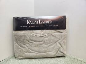972306 Lauren Ralph Queen Flat Sheet Avery Pale Sage 972306 Lauren Ralph Queen Flat Sheet Avery Pale Sage