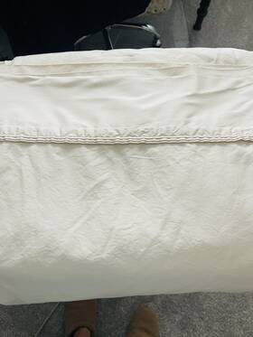 Lauren Ralph Lauren Bhm1240050 King Flat Sheet Cream Beige Off White