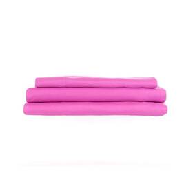 Lavish Home 886511589575 Series 1200 3-piece Somerset Homelet Set Twin Pink