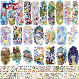 Leesgel 445000180162 66 Sheets Full And Half Arm Temporary Tattoos Sleeves For Kids Mixed Size Leesgel 445000180162 66 Sheets Full And Half Arm Temporary Tattoos Sleeves For Kids Mixed Size