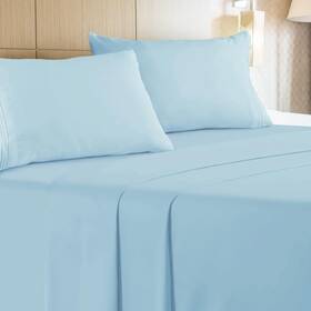 Emb5800bt Leluxe Home King Sheets Set Of 4-100% Microfiber Size With Ex