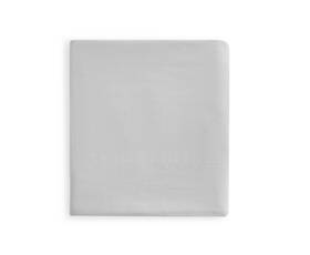 Linen Closet 840380901906 Luxury Cotton Percale Flat Sheet Queen Light Gray