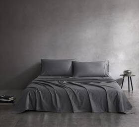 Linen Closet 840380936052 Smart Sleep 3-piece Sheet Set With Graphene Carbon Technology Twin Grey Linen Closet 840380936052 Smart Sleep 3-piece Sheet Set With Graphene Carbon Technology Twin Grey