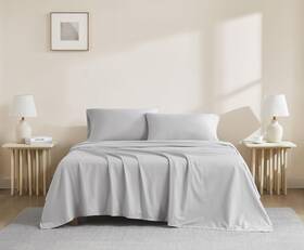 Linen Closet 840708198001 Luxury Cotton 144 Thread Count Organic 4-piece Sheet Set
