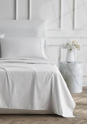 Linen Closet 840708199459 Luxury Cotton 400 Thread Count Ultimate Percale 4-piece Sheet Set K Inch