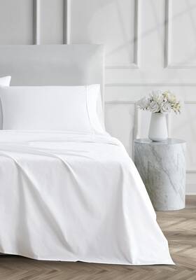 Linen Closet 840708199473 Luxury Cotton 400 Thread Count Ultimate Percale 4-piece Sheet Set K Inch