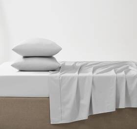 Linen Closet 840708199749 Luxury Cotton 400 Thread Count Sateen 3-piece Sheet Set Twin Light Grey Linen Closet 840708199749 Luxury Cotton 400 Thread Count Sateen 3-piece Sheet Set Twin Light Grey