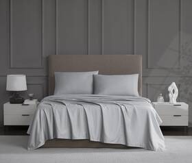 Lc-cs12-ss-ss-q Linen Closet Luxury Cotton 1200 Thread Count Hotel 4-piece Sheet Set Queen