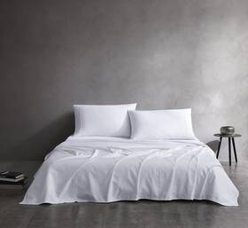 Lc-rx400-ss-wht-q Linen Closet Smart Sleep 4-piece Sheet Set With Graphene Carbon Technology Queen White