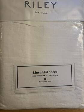 H2415g Linen Home 810026435157 Riley Flat Sheet Grey Queen H2415g Linen Home 810026435157 Riley Flat Sheet Grey Queen