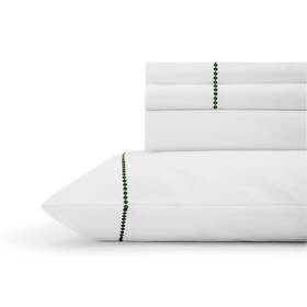 Linen Home 880028035679 100% Cotton Percale Pearl Stitch Sheets Queen Size Olive Green Dee Linen Home 880028035679 100% Cotton Percale Pearl Stitch Sheets Queen Size Olive Green Dee